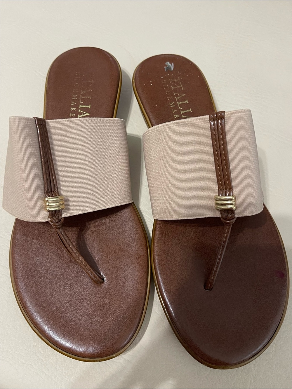 Italian ShoeMakers Leather Sandals Women's Sz. 8